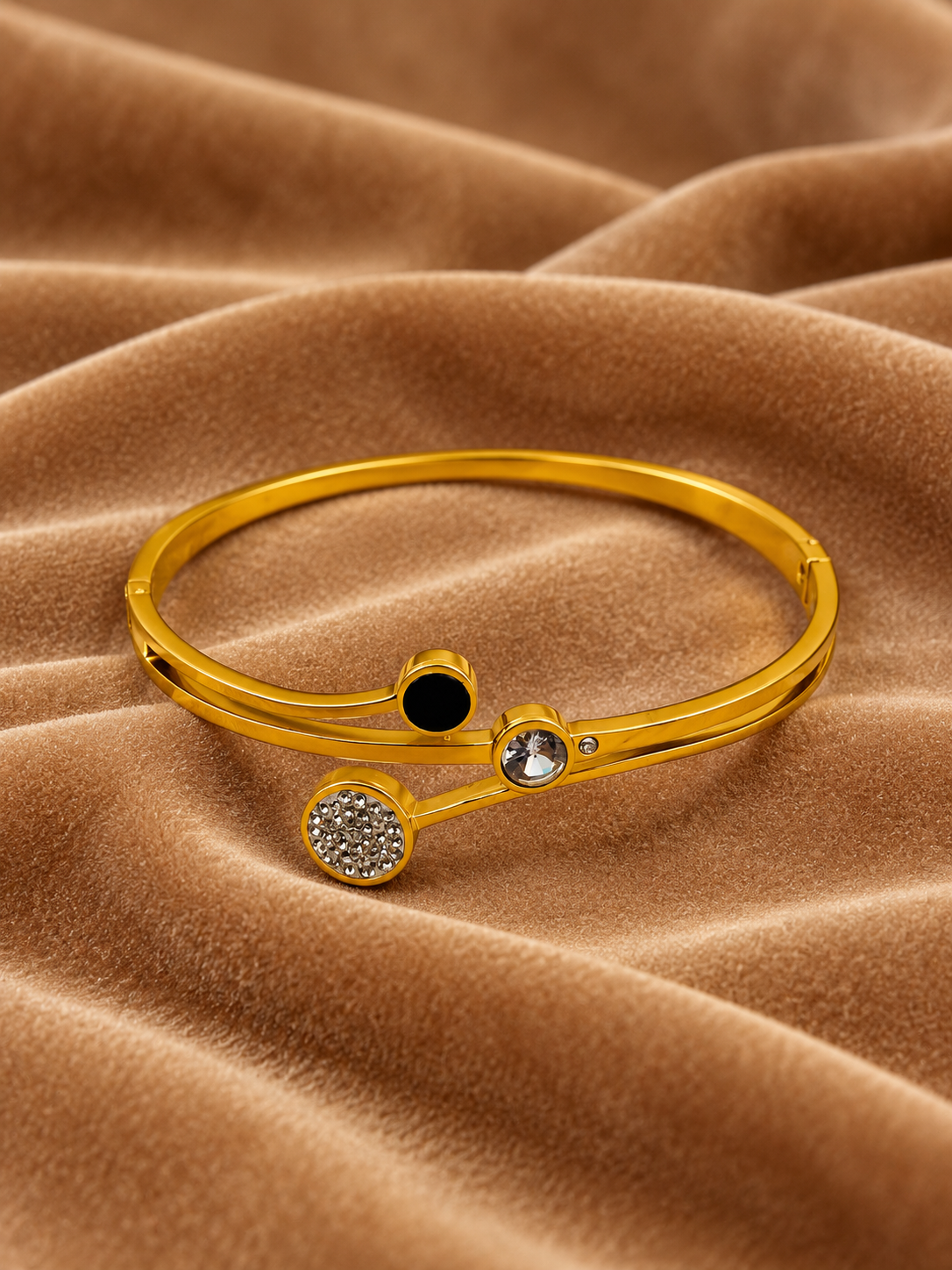 Black & White Stone Kada