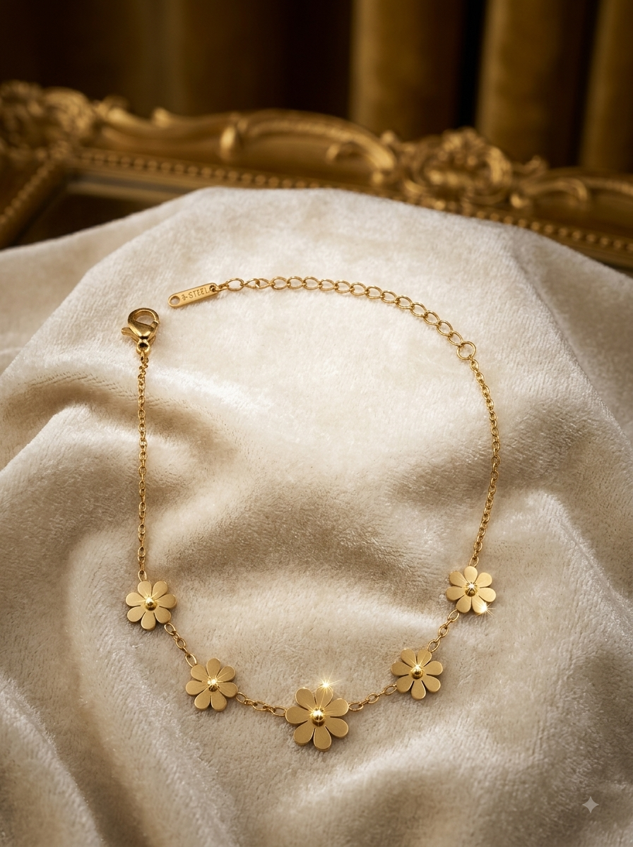 Multi Flower Bracelet