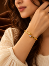 Adjustable Oval Stone Kada