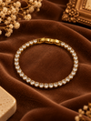 Gold Small Tennis Bracelet