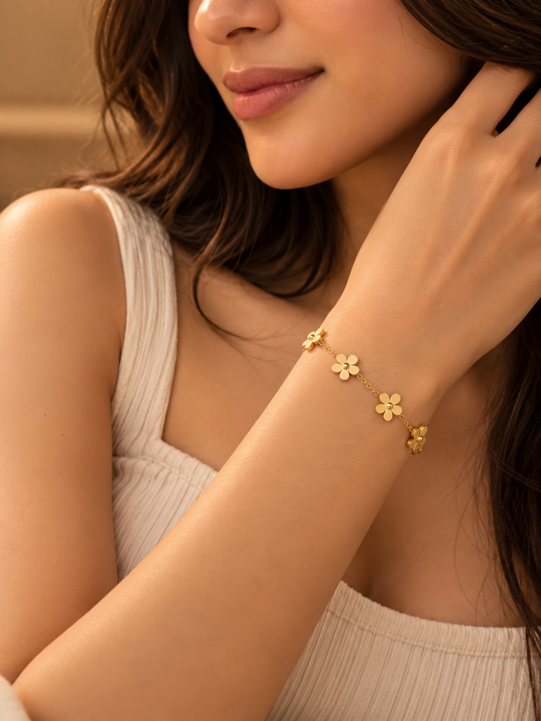 Multi Flower Bracelet