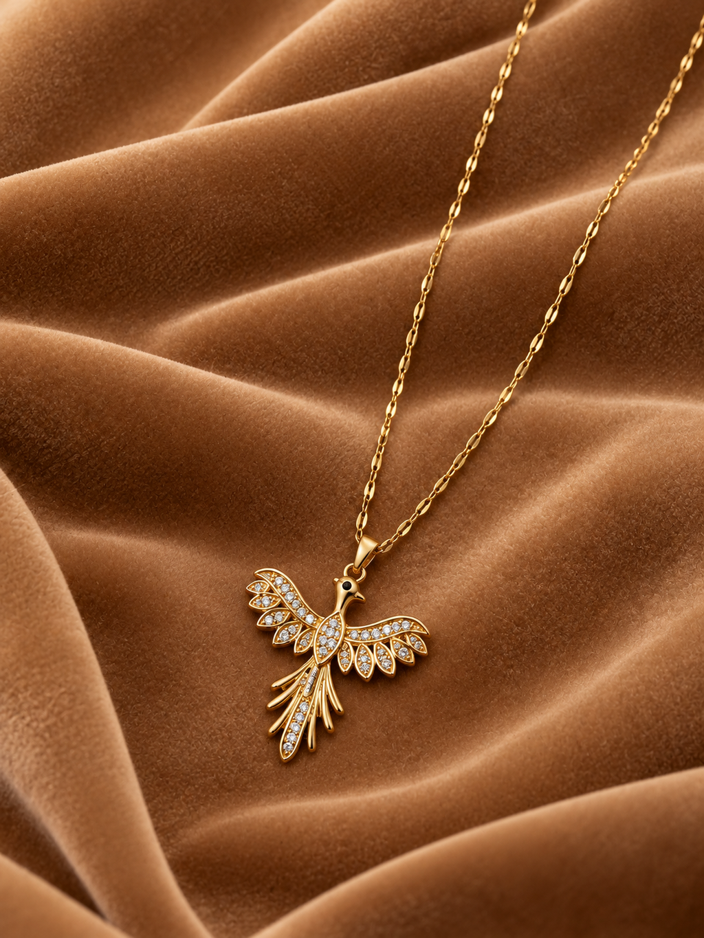 Flamingo Pendant Necklace