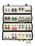 Set of 16 Oxidised Silver Jhumka Earrings for Women | Traditional Ethnic Jhumki, Chandbali & Stud Combo | Festive Wedding Jewellery Gift Hamper with Velvet Storage Box | 16 Pair Jhumka With Premium Box