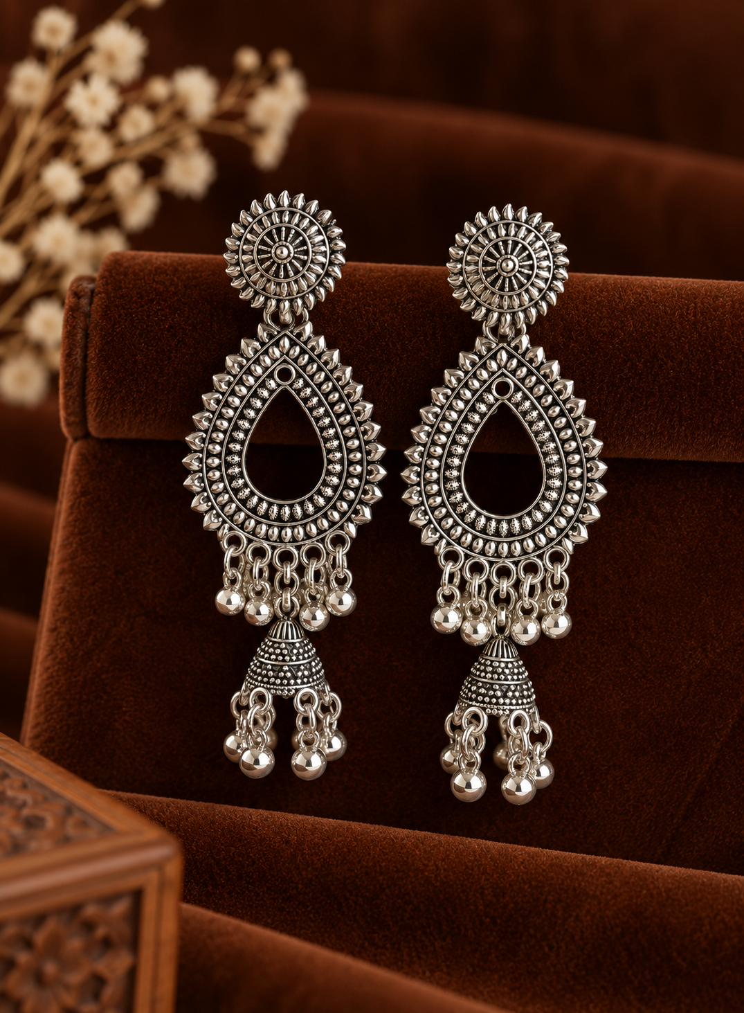 Oxd tear drop earring