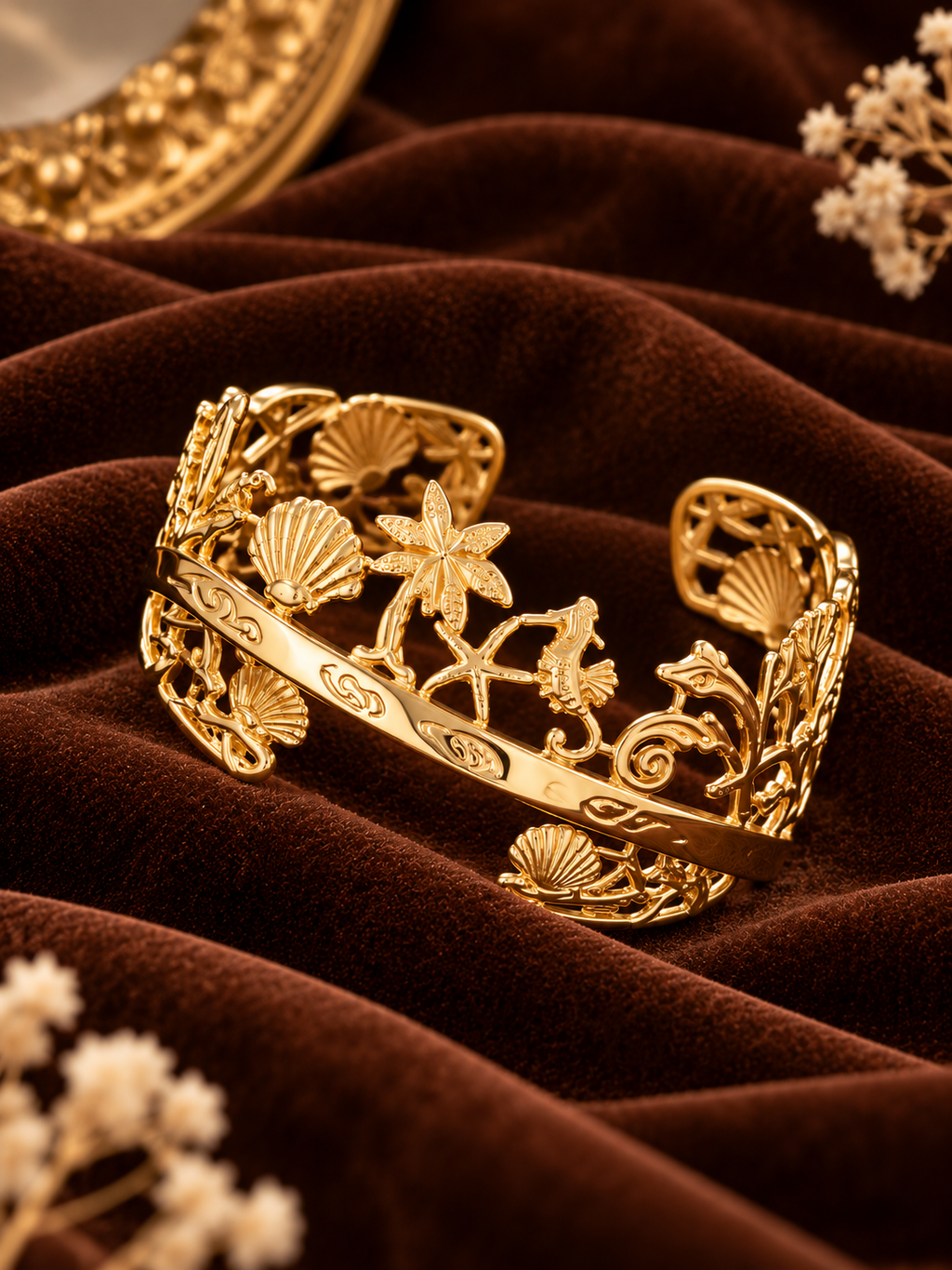 Sea Stack Cuff Bracelet for Women