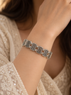 Vintage oxd Filigree Link Bracelet kada