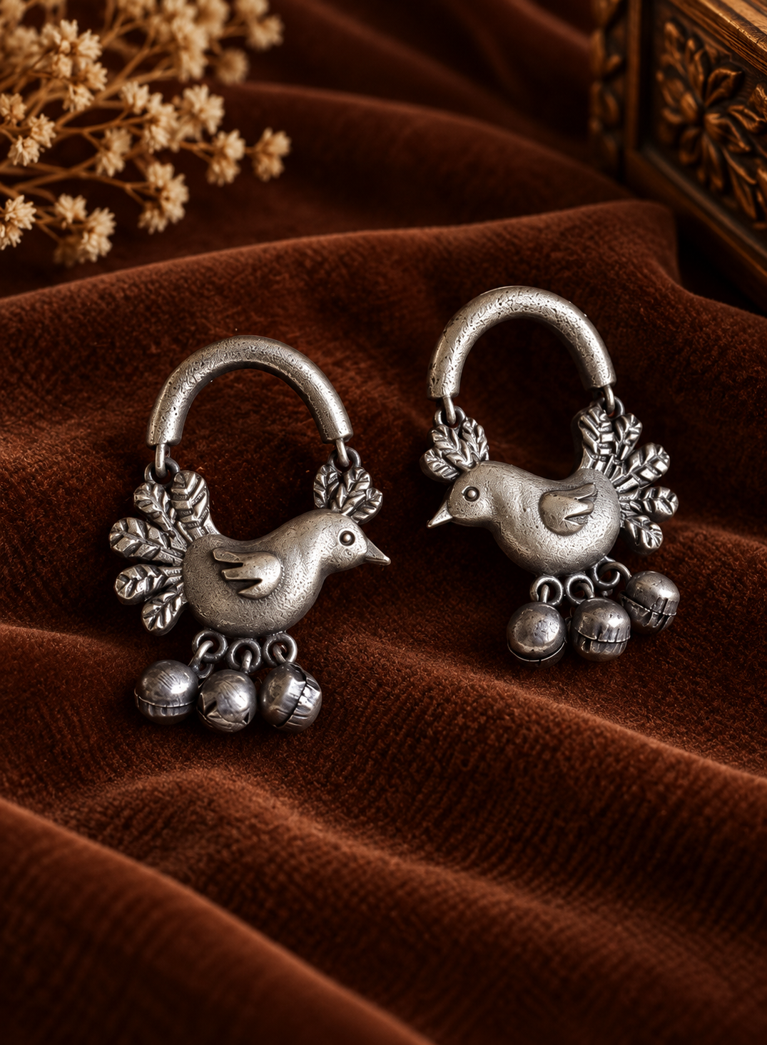 Bird Hoop Earring