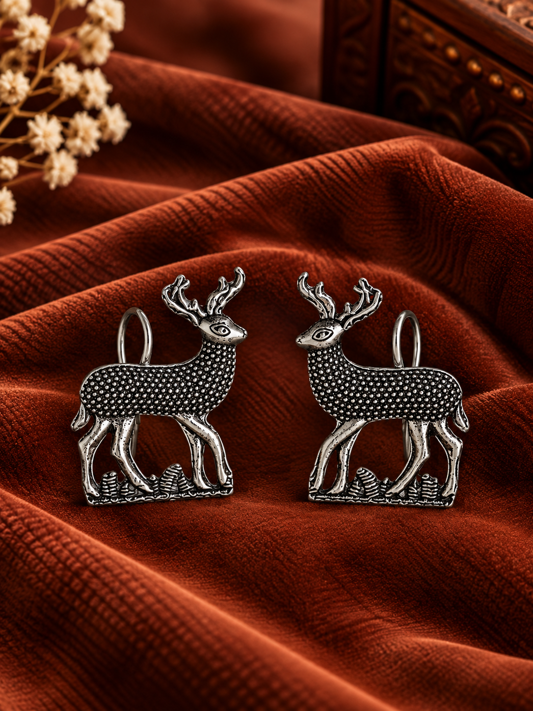 Ocd deer earring