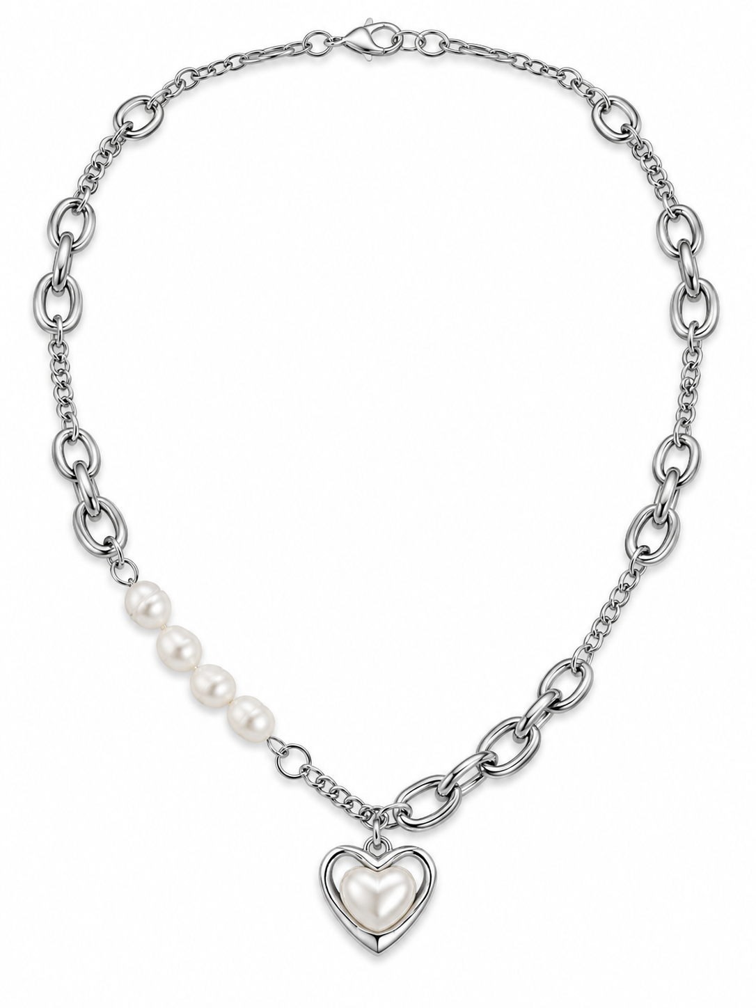 DUAL HEART TWIN CHAIN