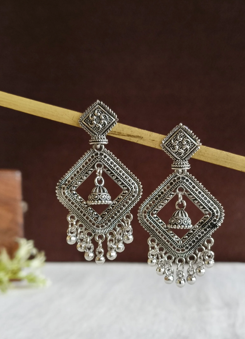 Tri-Bell Drop Earring