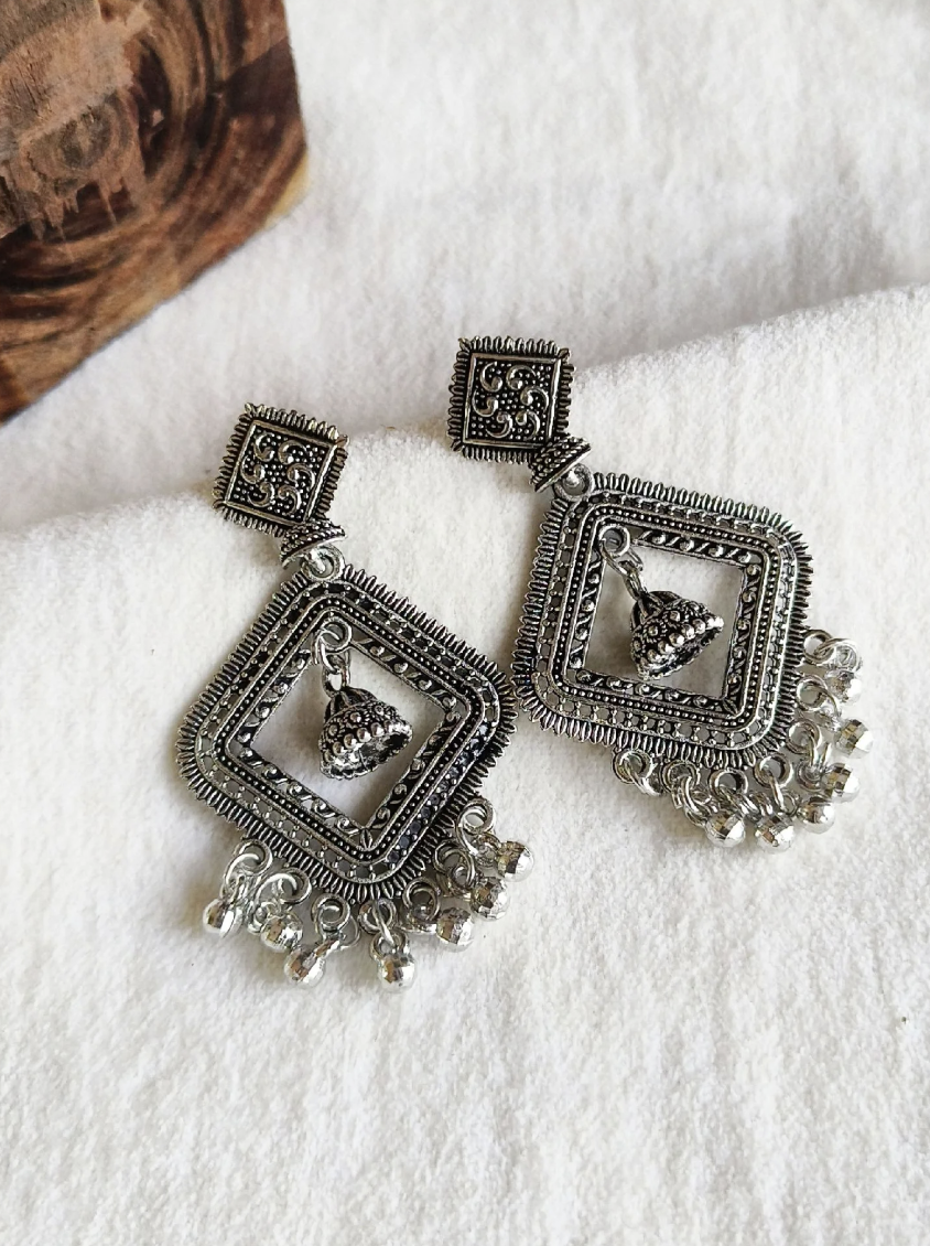 Tri-Bell Drop Earring