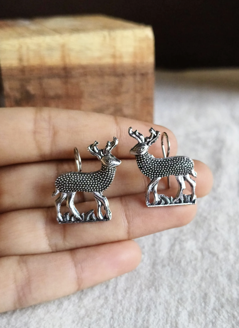 Ocd deer earring