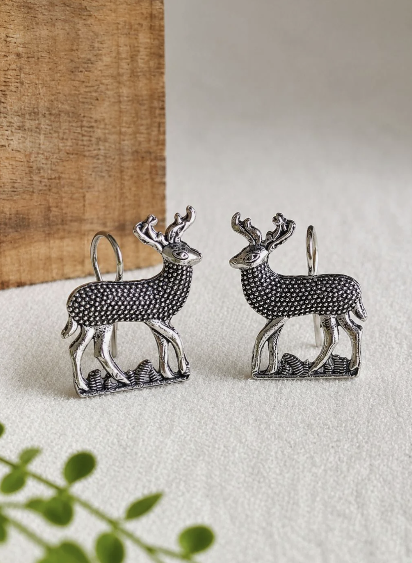 Ocd deer earring