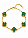GREEN CLOVER BRACELET