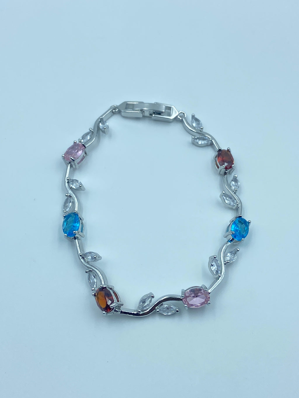 SILVER MULTI TULIP BRACELET