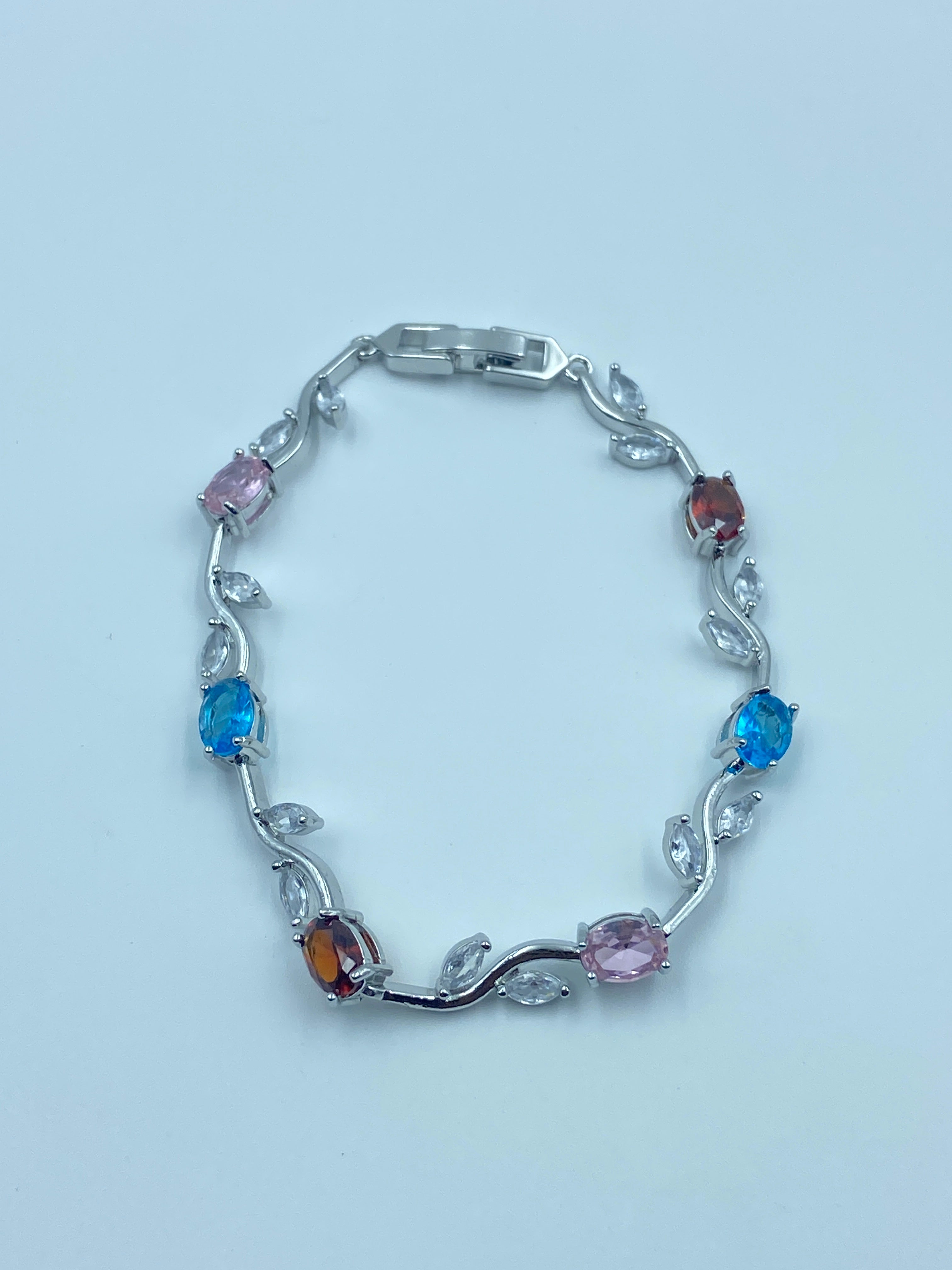 SILVER MULTI TULIP BRACELET
