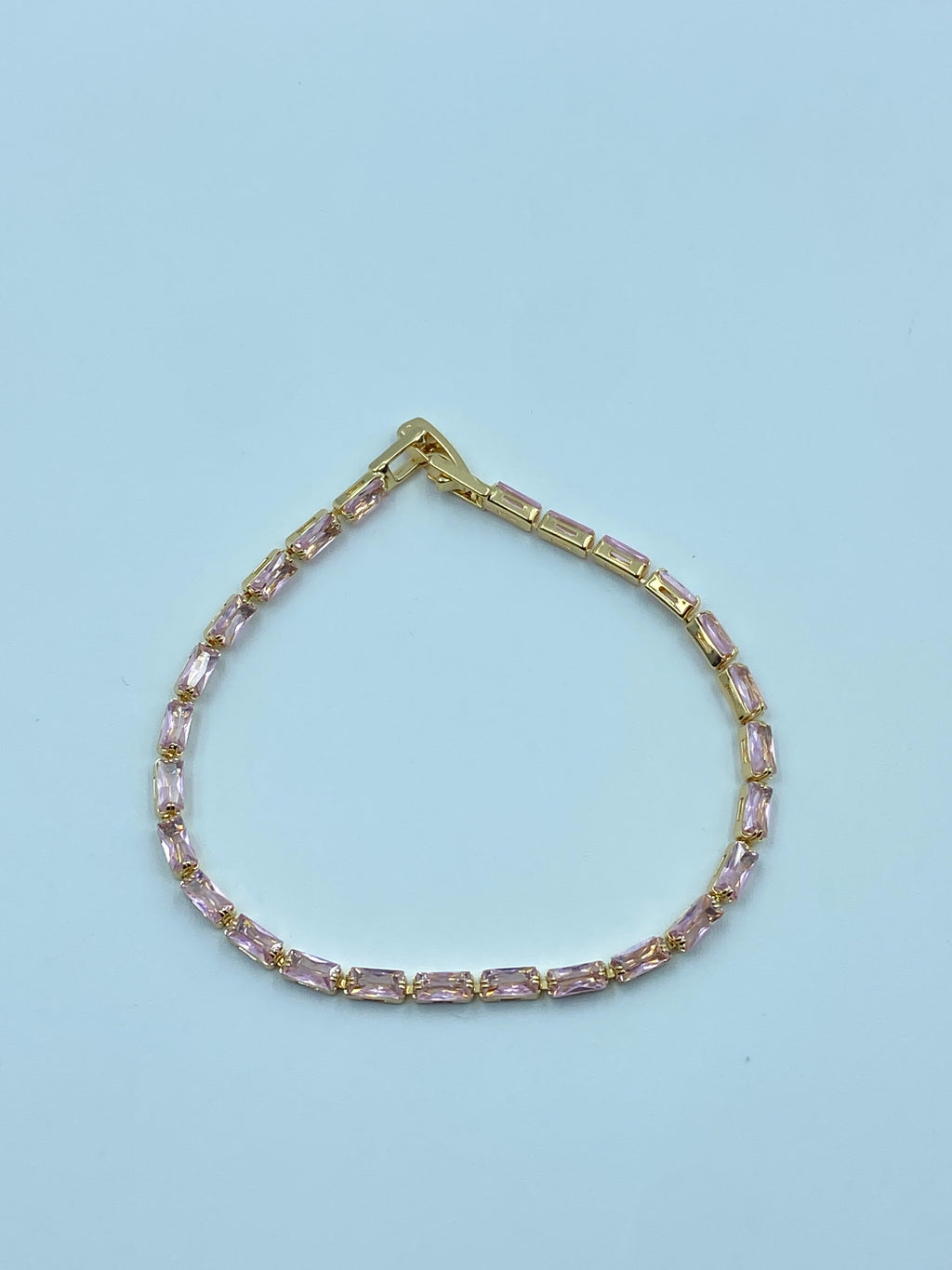 PINK TENNIS BRACELET