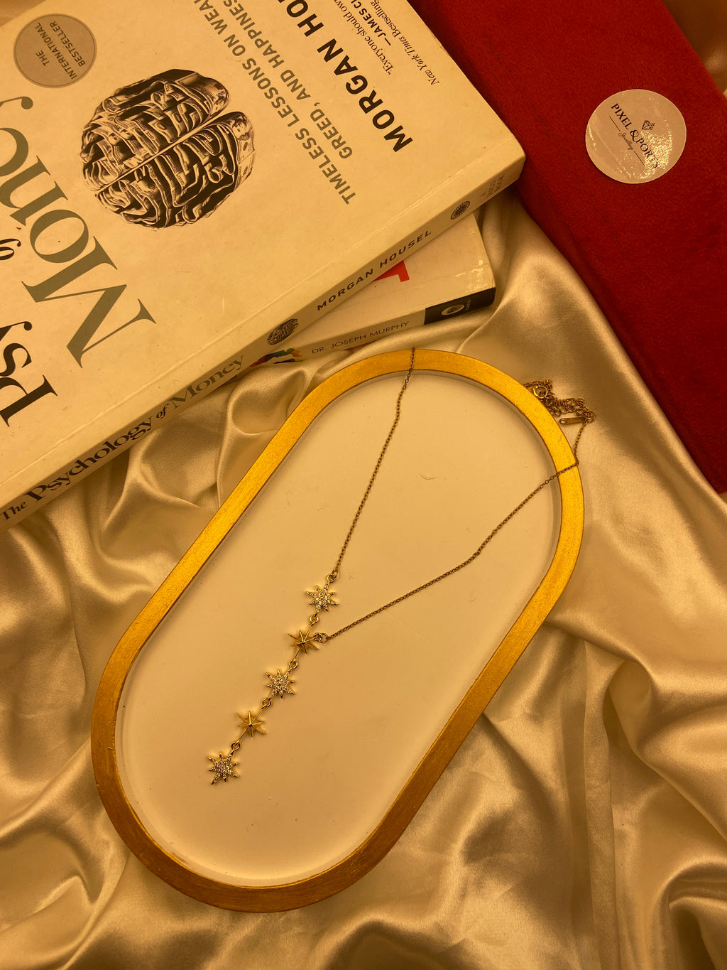 STAR WHITE CHARM PENDANT