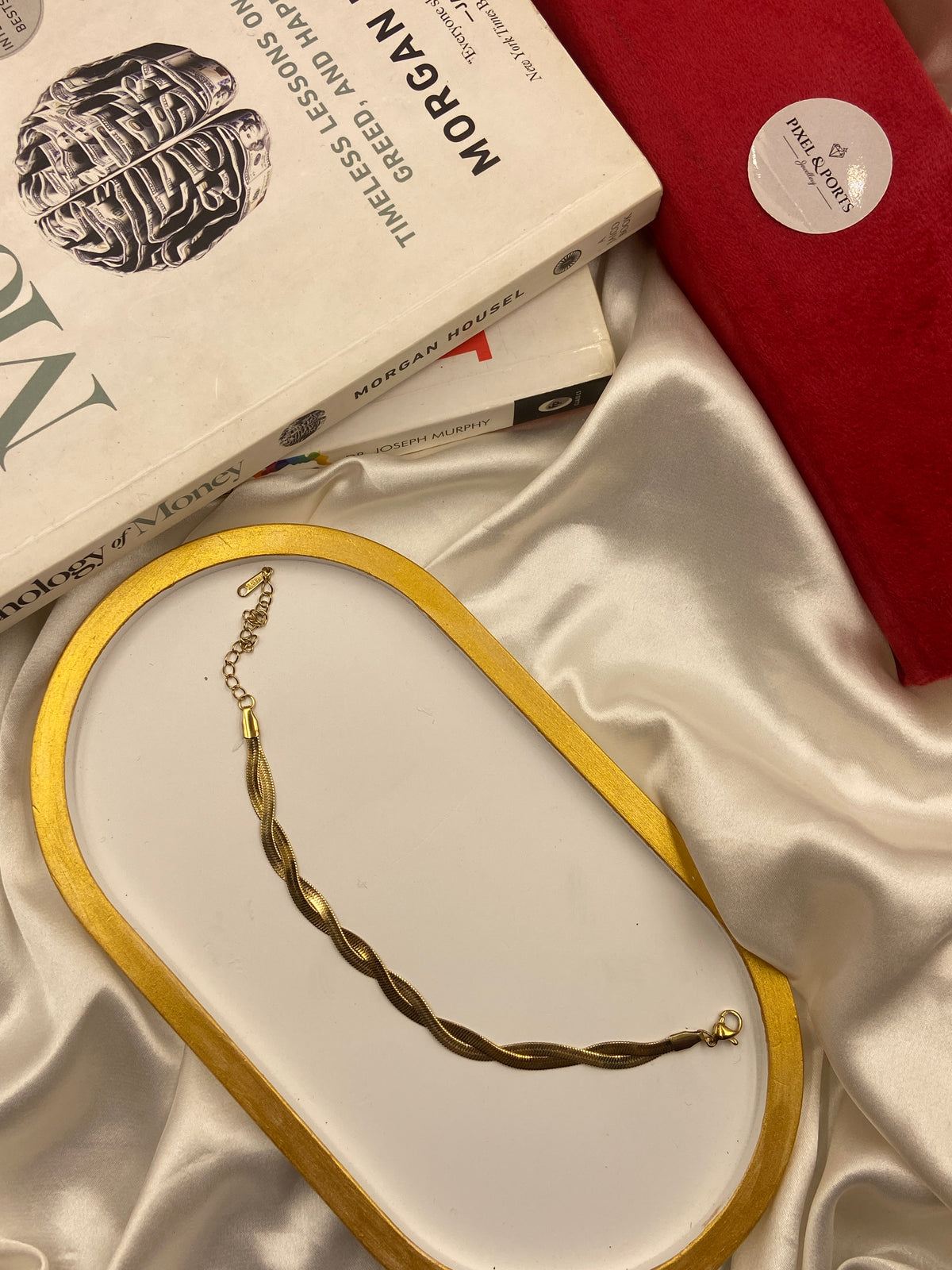 Gold Double Line Bracelet
