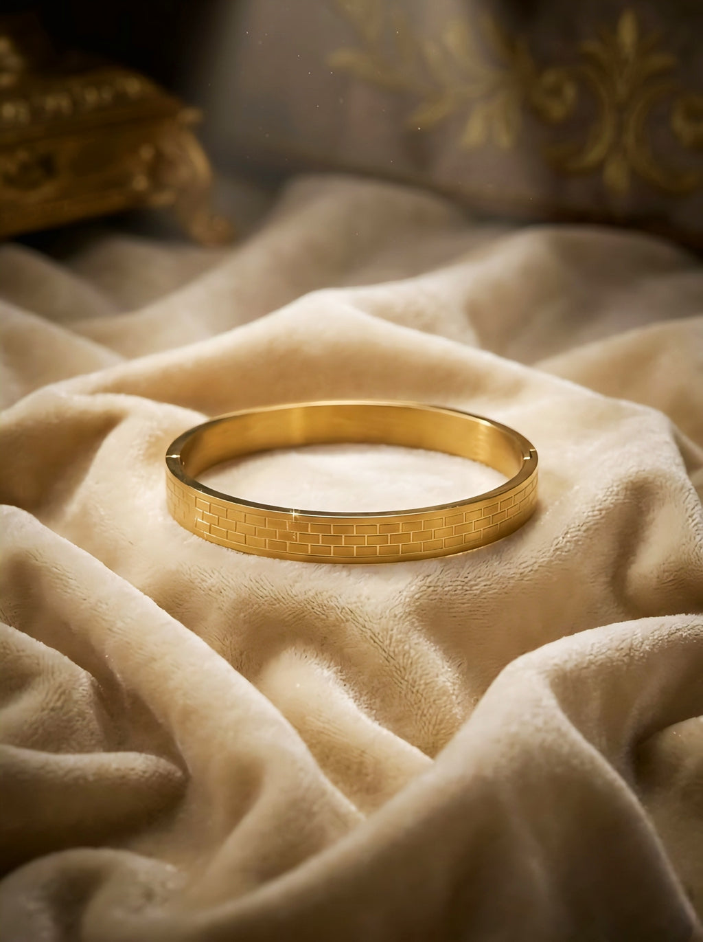 RECTANGLE GOLD KADA