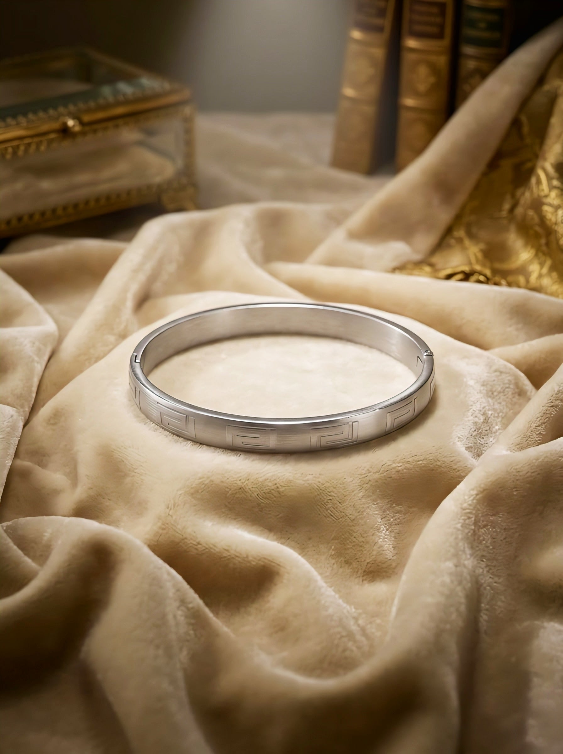 GREEK SILVER KADA