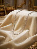SILVER CLIP CHAIN