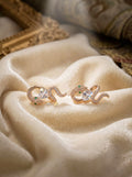 ROSE GOLD SNAKE EARRINGS