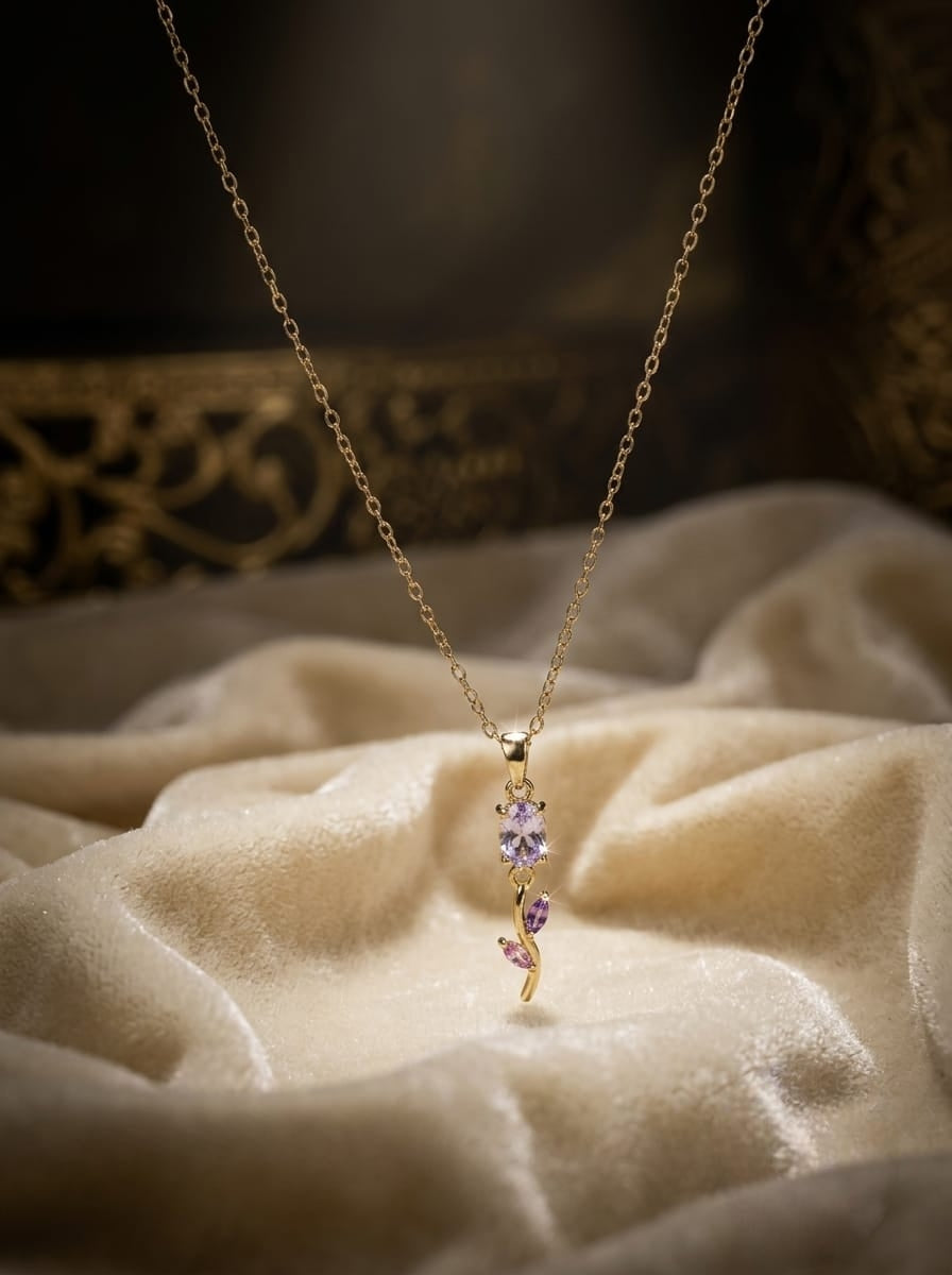 TULIP FLOWER PENDANT