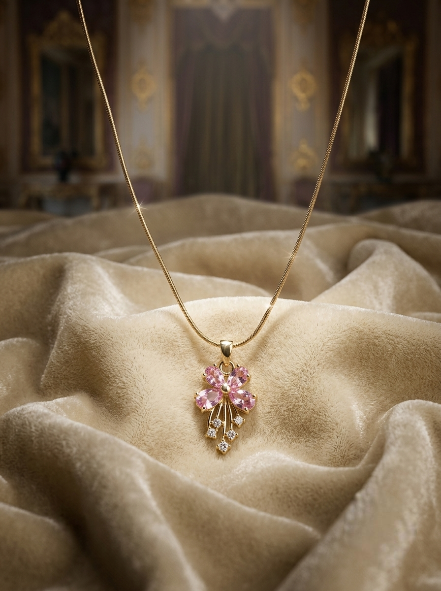 GILDED JASMINE PENDANT