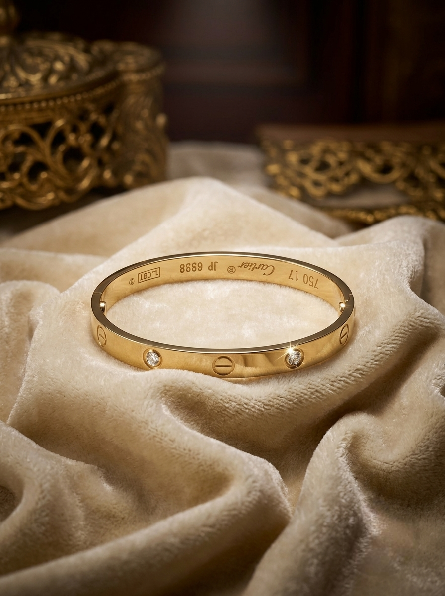 GOLD CARTIER KADA