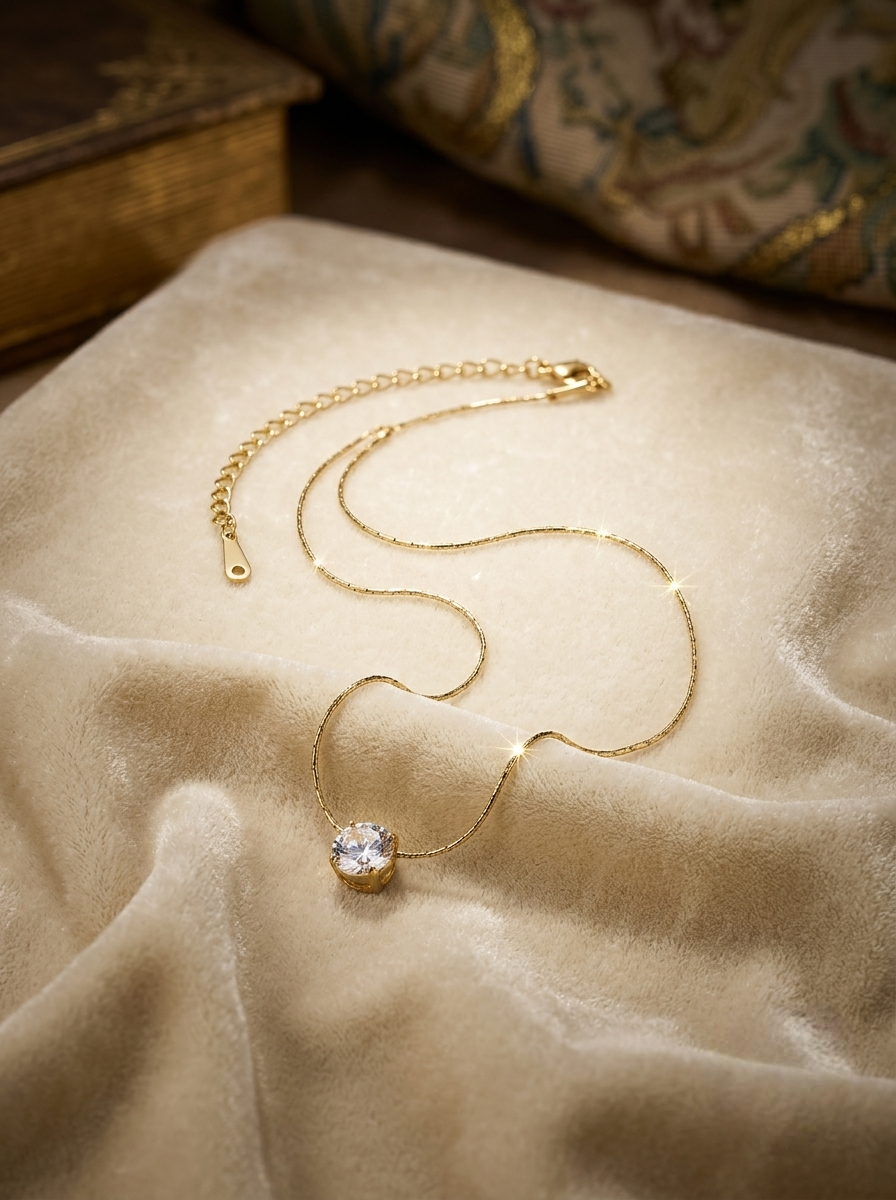 DAINTY DEWDROP PENDANT