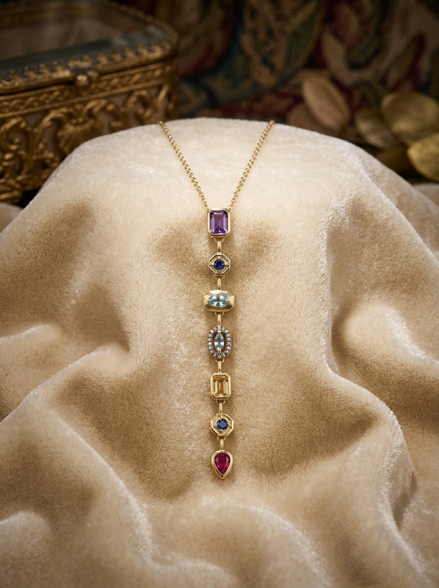 RAINBOW DROP PENDANT