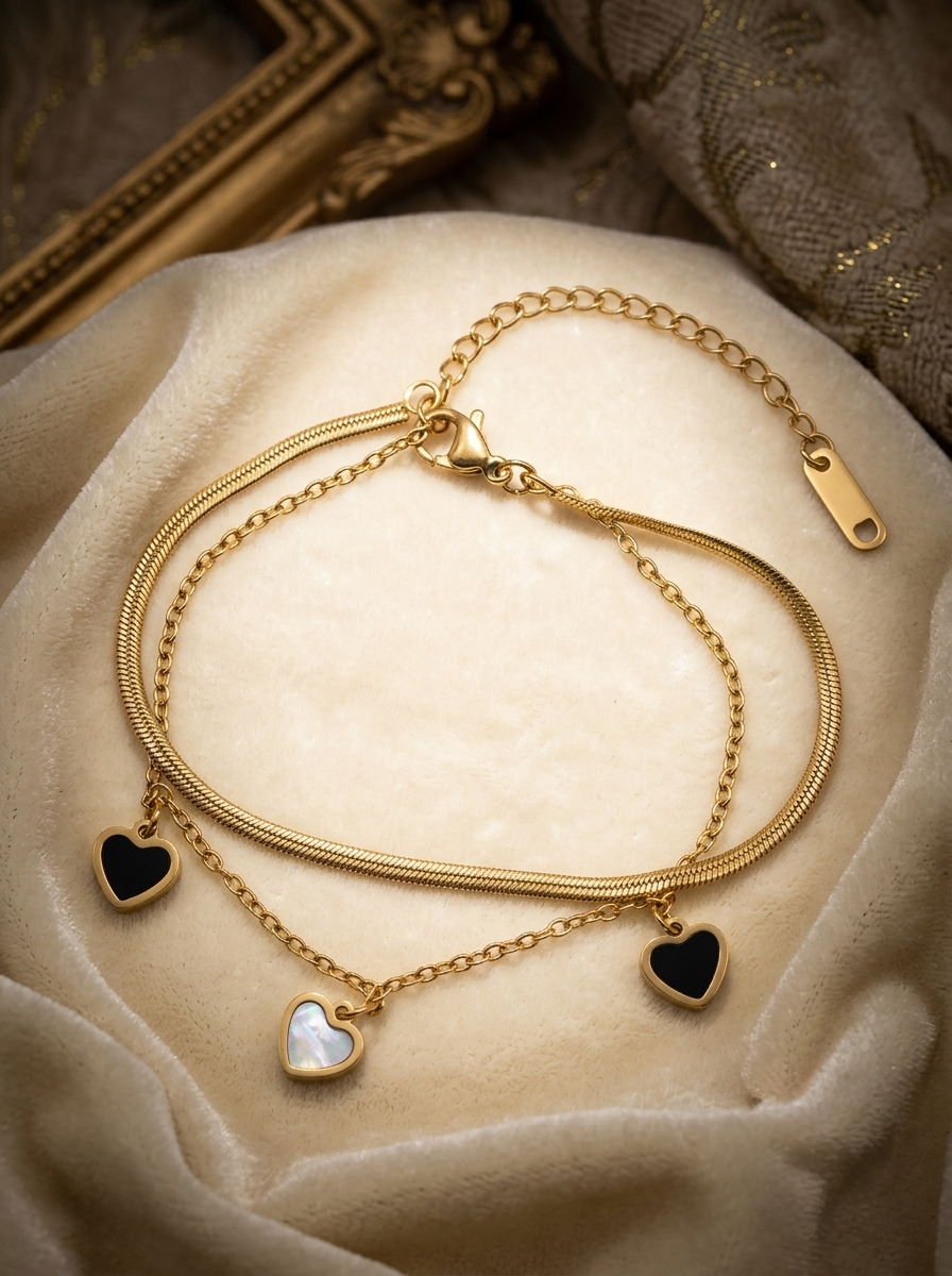 MULTI HEART BRACELET