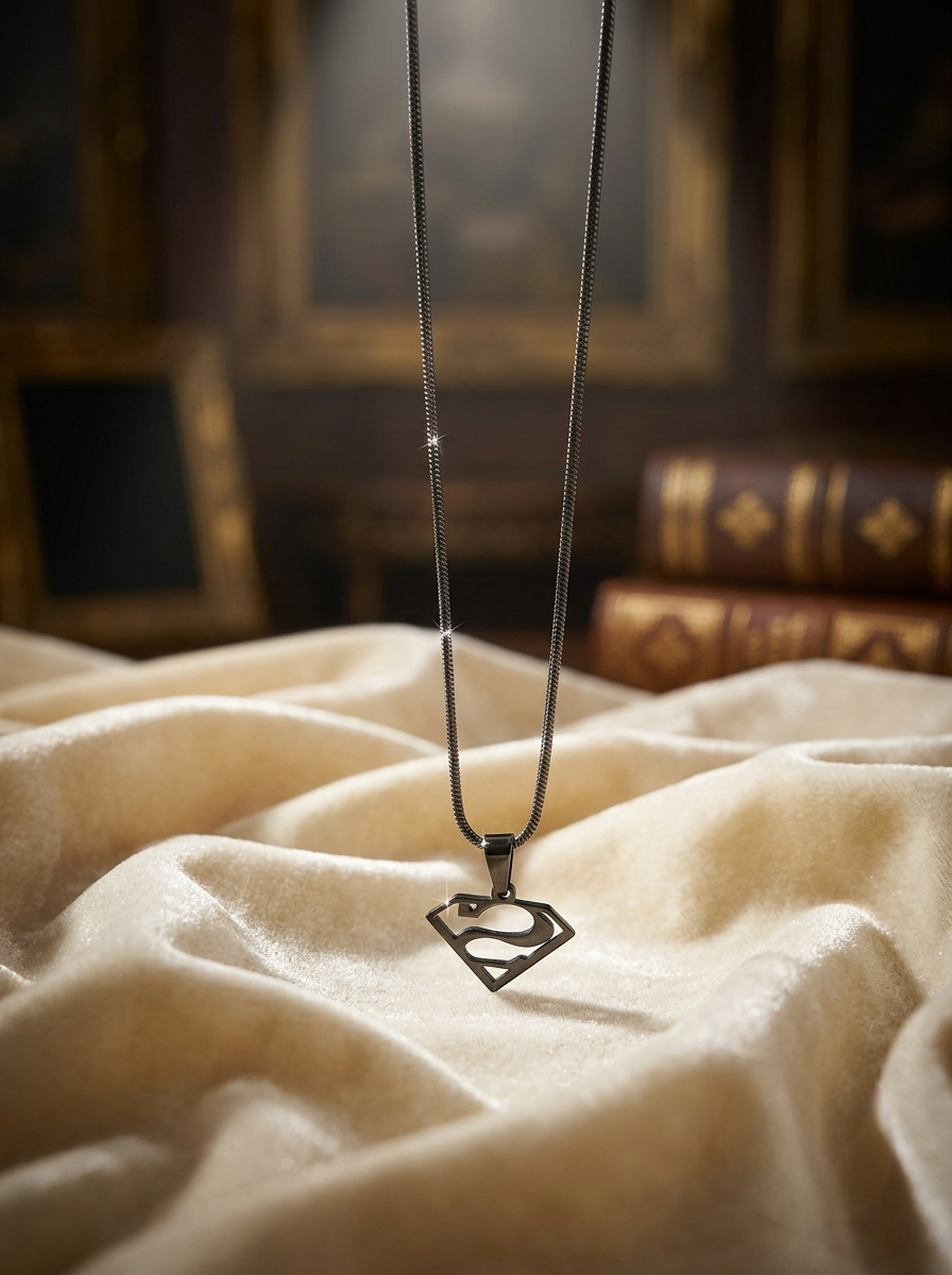 Superman Inspired Pendent for Mens