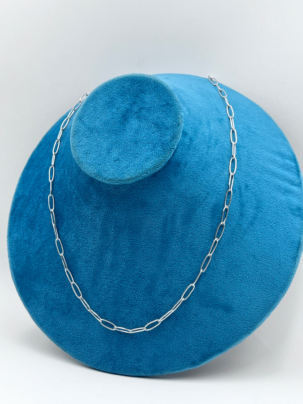 SILVER CLIP CHAIN