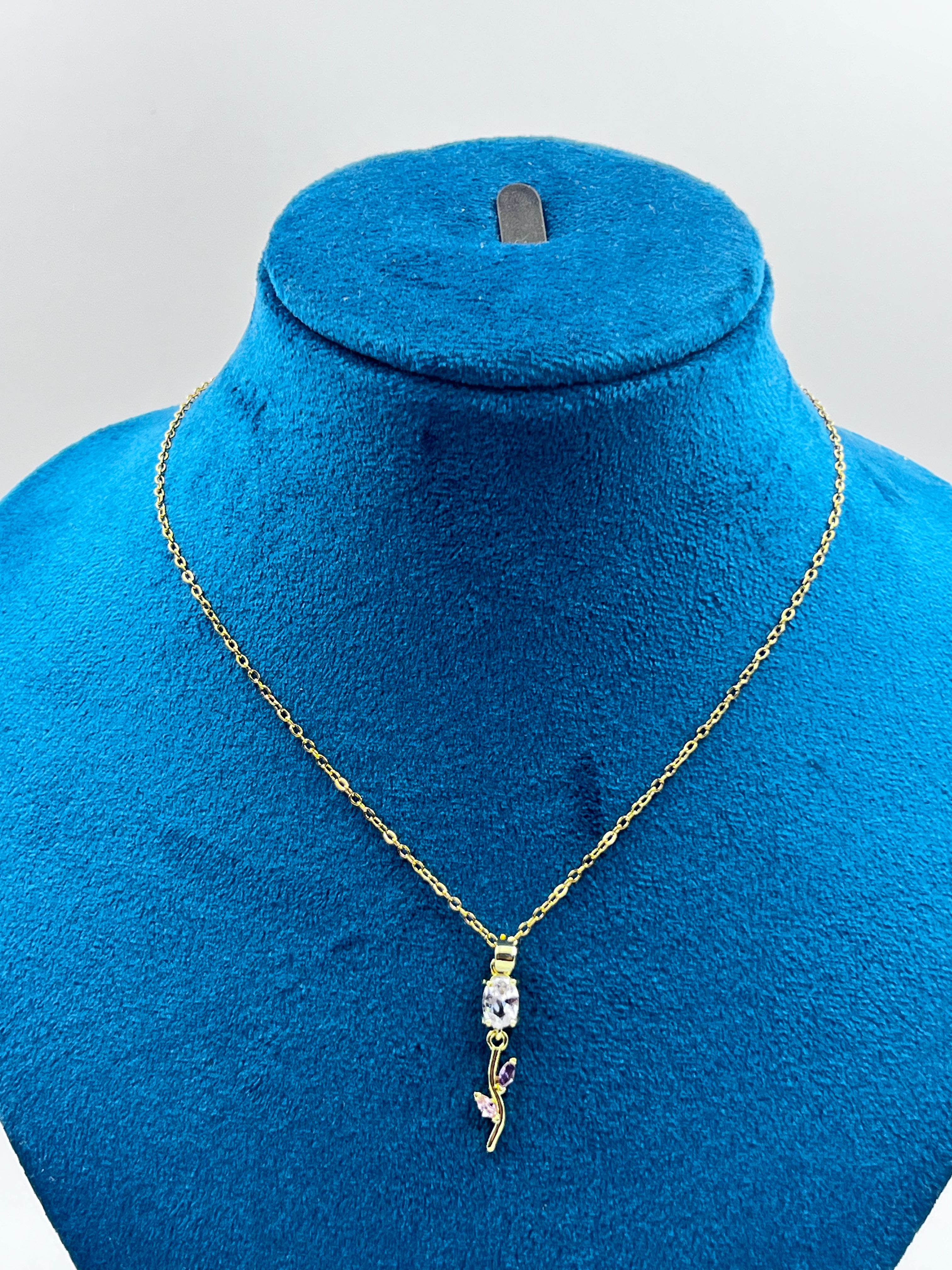 TULIP FLOWER PENDANT
