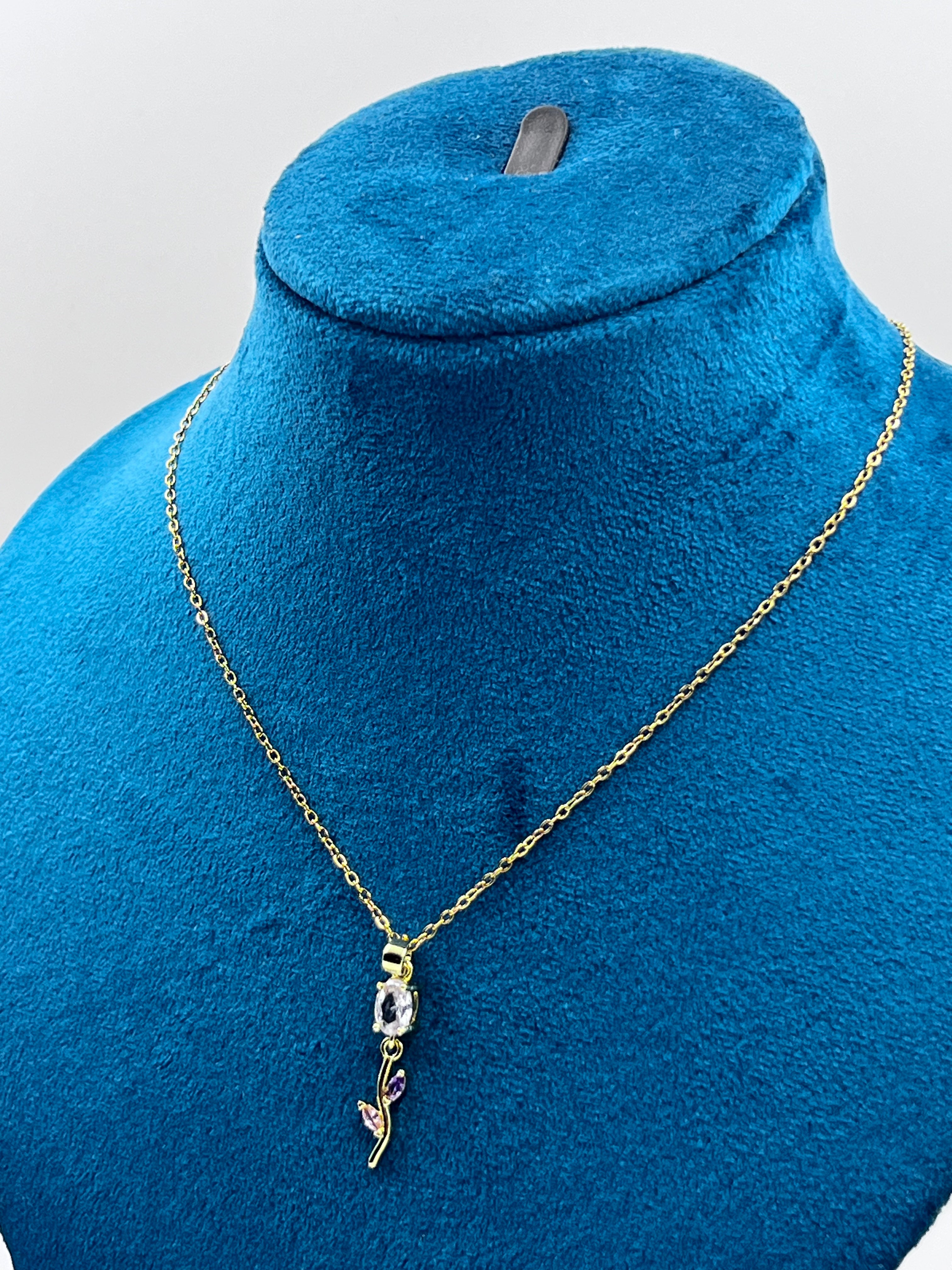 TULIP FLOWER PENDANT