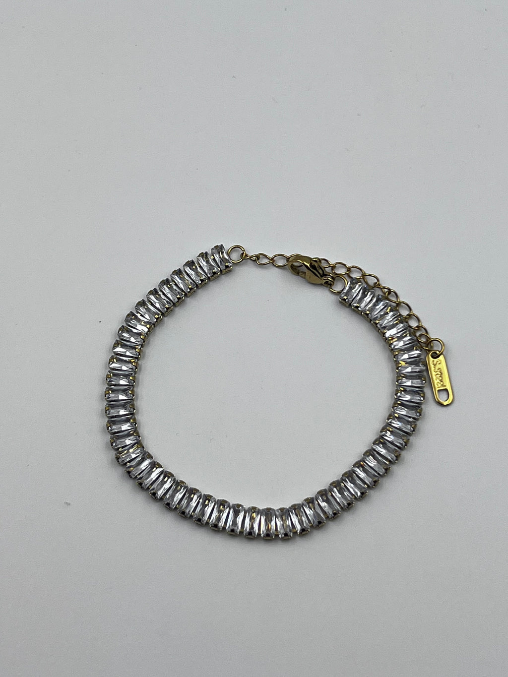 GOLD TENNIS BRACELET