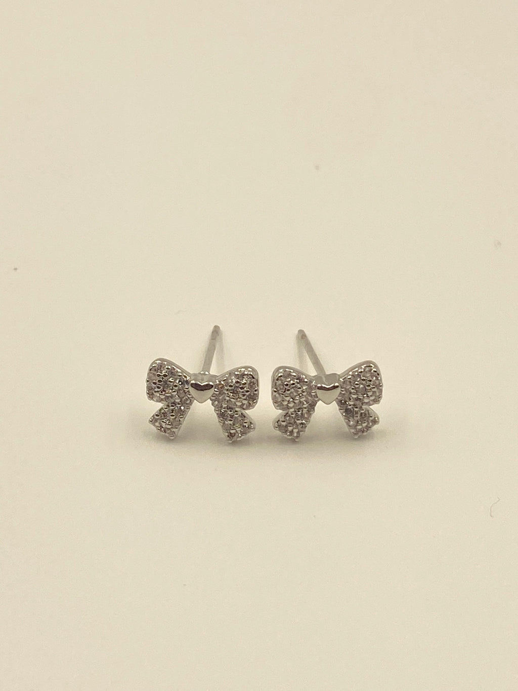 SILVER RIBBON EARRINGS