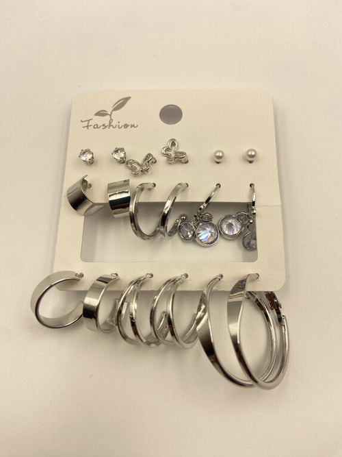 EARRING SET SILVER