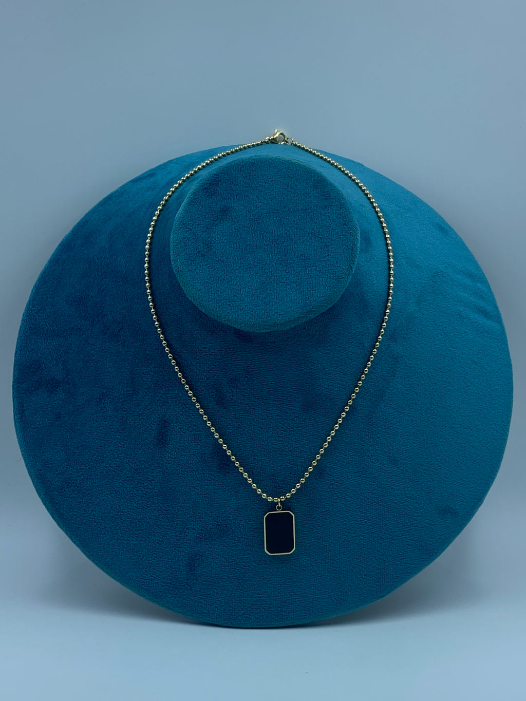 DARK RECTANGLE PENDANT