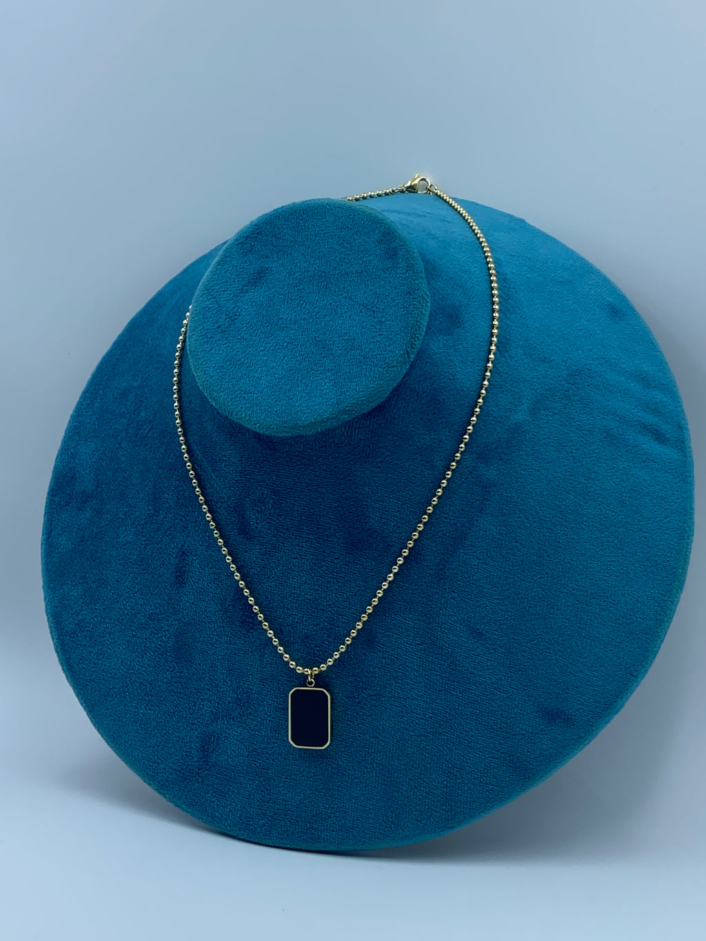 DARK RECTANGLE PENDANT