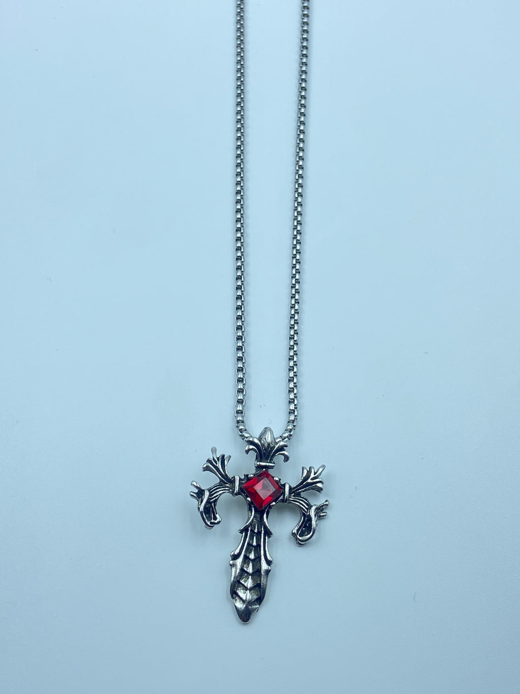 VANGUARD RUBY CROSS PENDANT