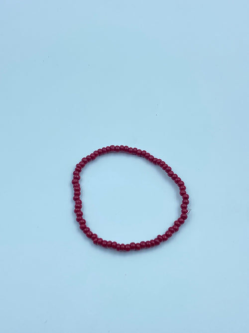 CHERRY BEAD BRACELET