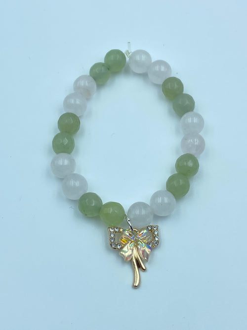 CHARMED LEAF BRACELET