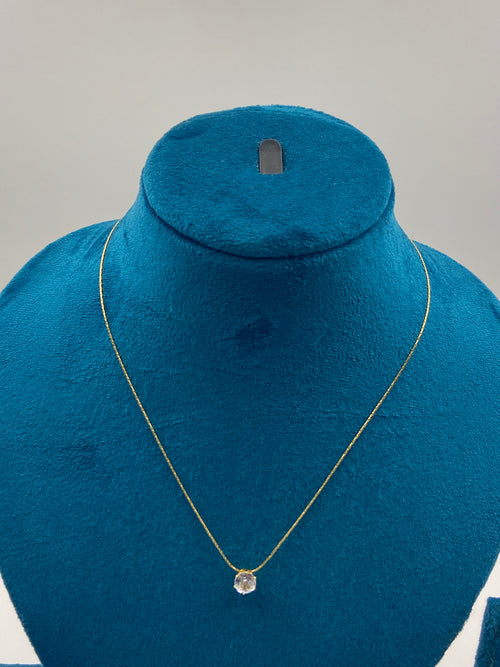 DAINTY DEWDROP PENDANT