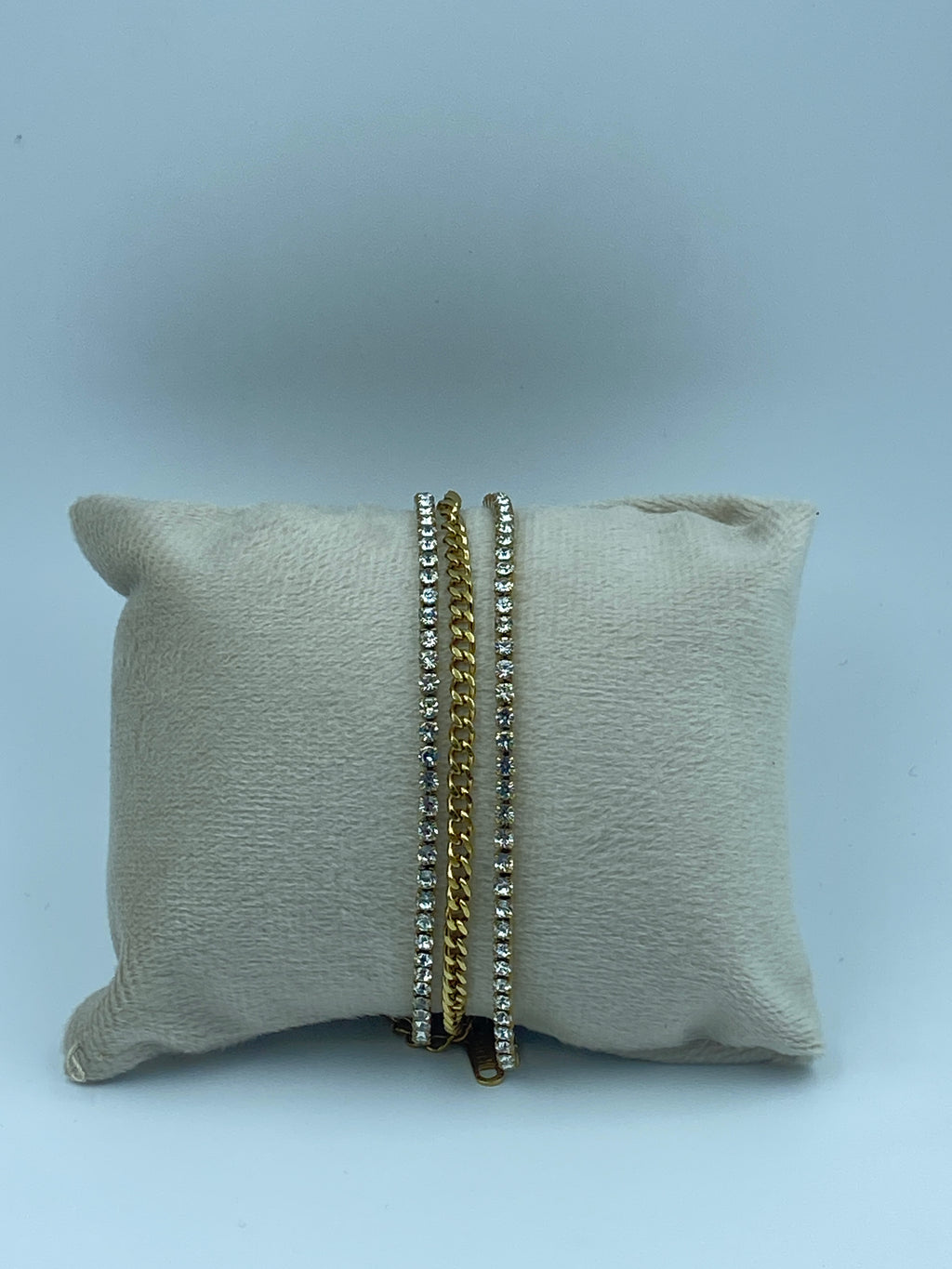 GILDED LAYER TENNIS BRACELET