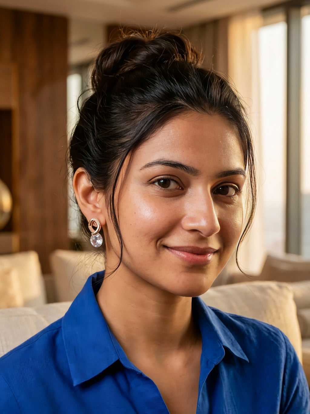 ROSE GOLD DIAMOND EARRINGS