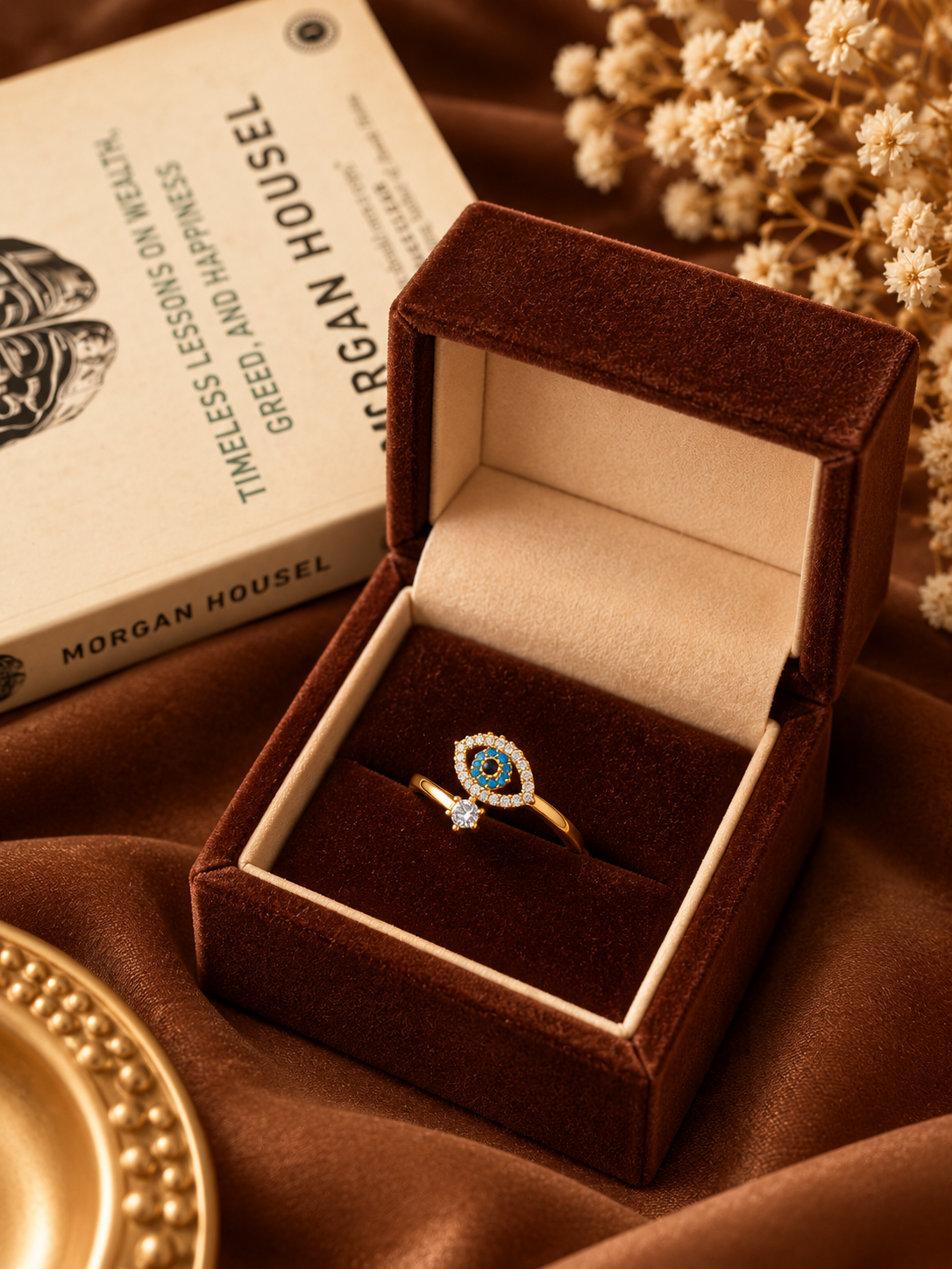 Blue Evil Eye Ring