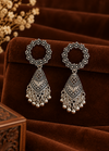 Hollow Circle Drop Earring